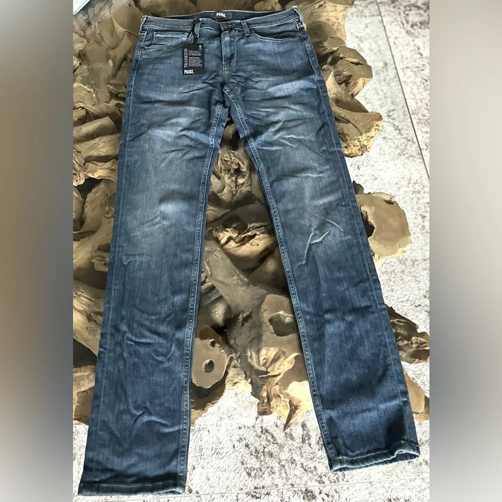 ‼️RARE‼️🎸PAIGE🎸🔥NWT🔥Croft Skinny Jeans in Birch—31